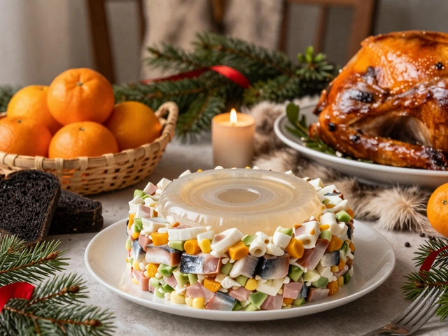 Что обычно ставят на праздничный стол в России: классика и современные тренды