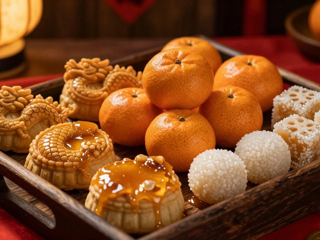 Какие сладости любит Дракон: традиционные новогодние лакомства 2025