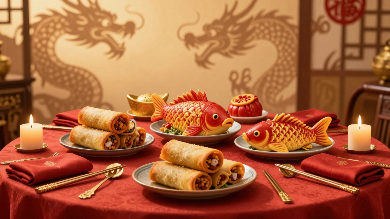 Что должно быть за столом в год Дракона: традиционные блюда и их значение
