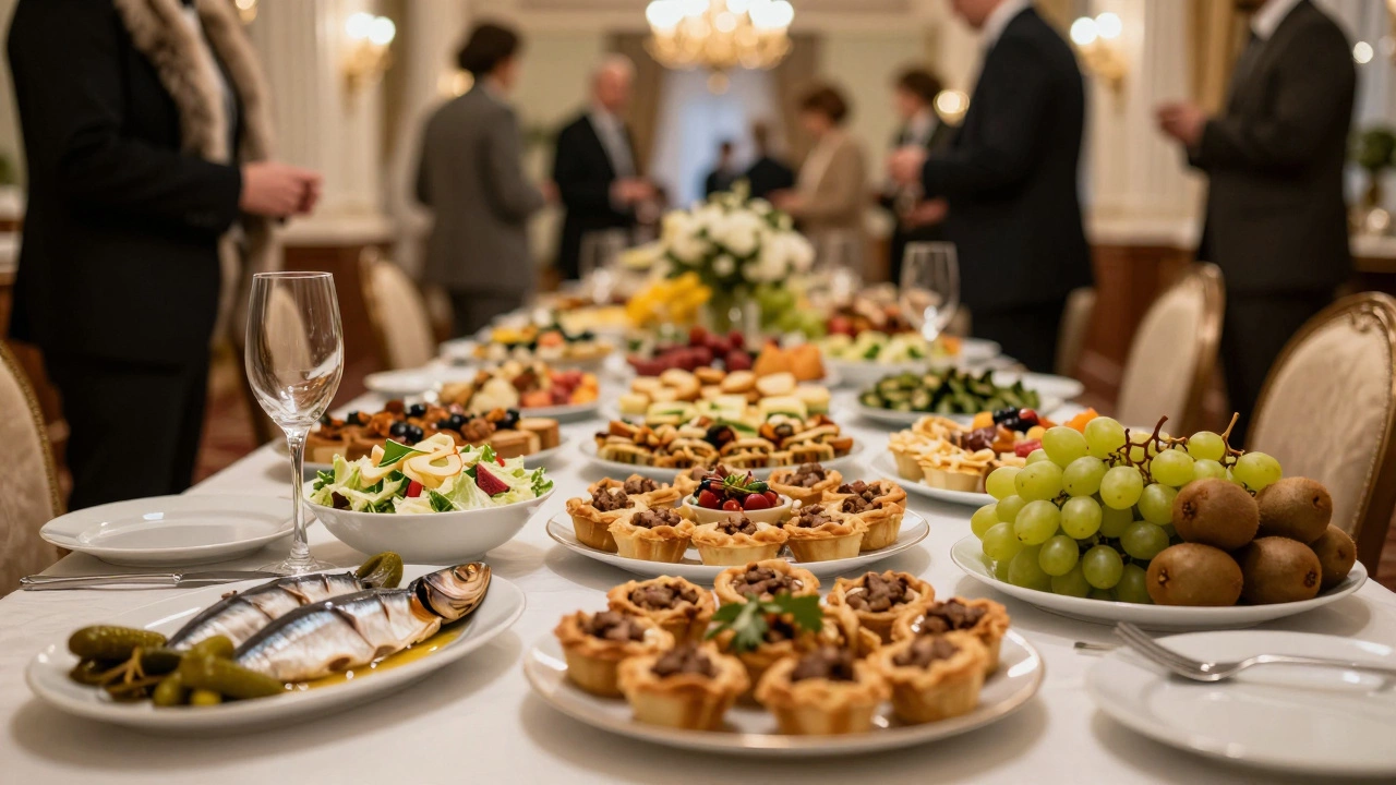 Что должно входить в банкетное меню: полный список блюд для праздничного стола