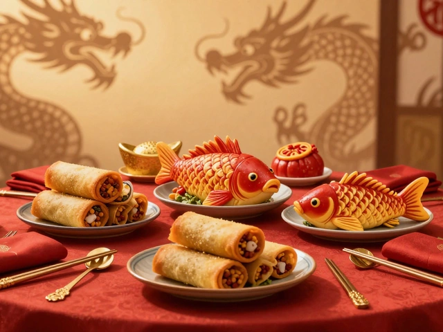 Что должно быть за столом в год Дракона: традиционные блюда и их значение