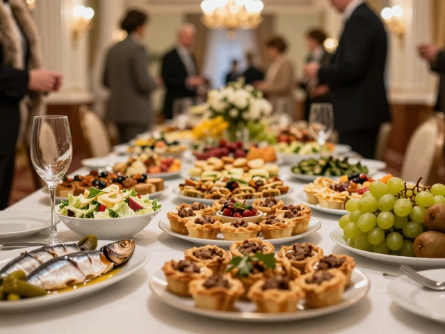 Что должно входить в банкетное меню: полный список блюд для праздничного стола