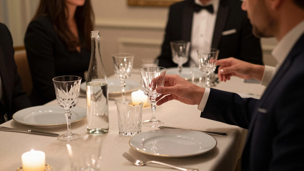 Как правильно пить воду по этикету: советы для праздничного стола