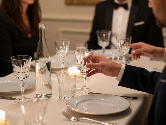 Как правильно пить воду по этикету: советы для праздничного стола