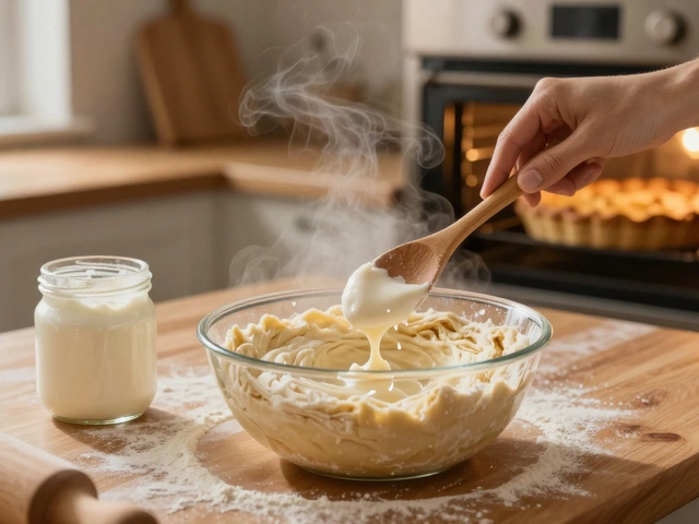 Для чего добавляют сметану в тесто: научные и практические причины