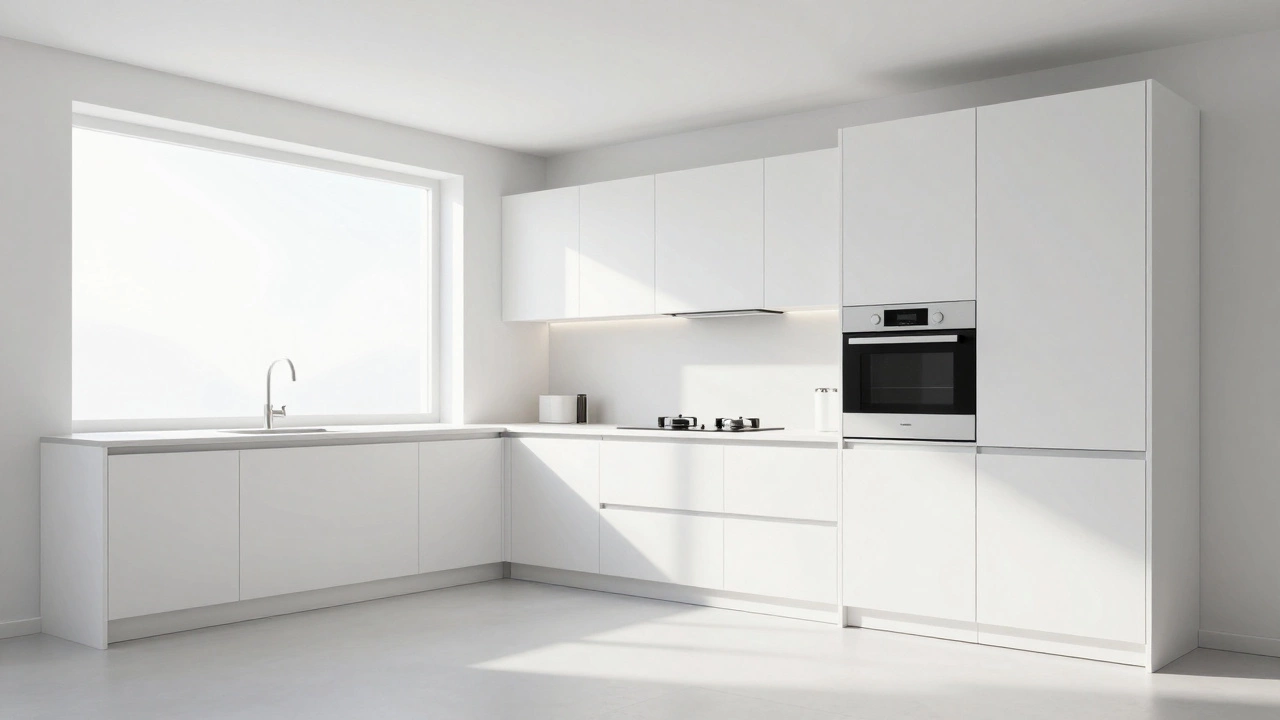 Бытовая техника для белой кухни: как выбрать стиль и функционал