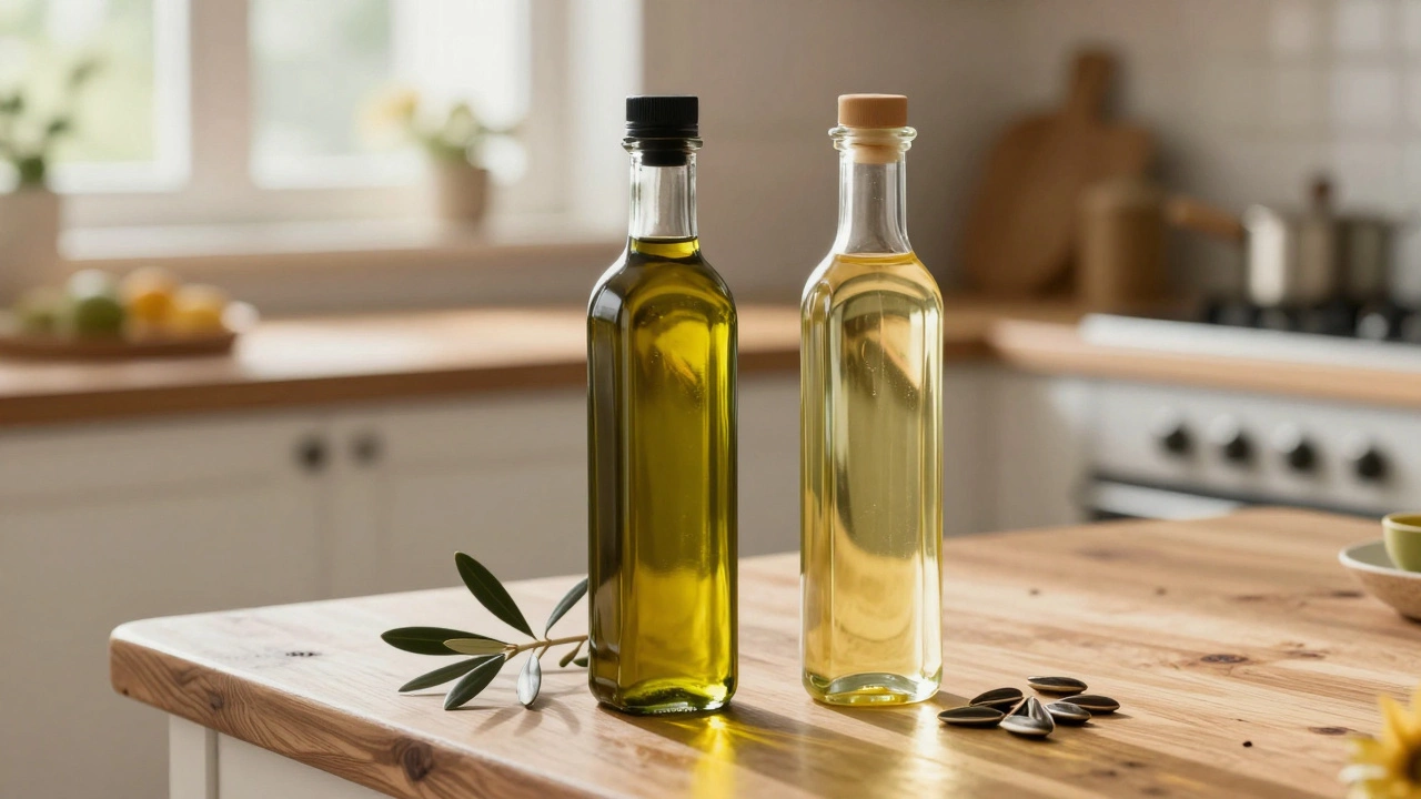 Смешивание оливкового и подсолнечного масла: правила, польза и влияние на вкус